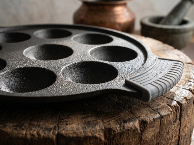 Heavy-Duty Cast Iron Build