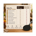 Aditi Kitchenware 10-inch Cast Iron Roti Tawa | Pre-Seasoned Tawa with Silicone Sleeve | Non-Stick, Induction Friendly & Toxin-Free